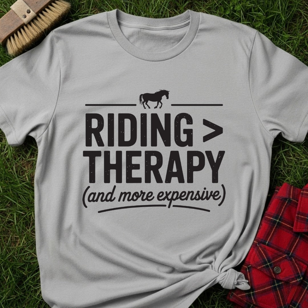Riding Is Therapy T-Shirt