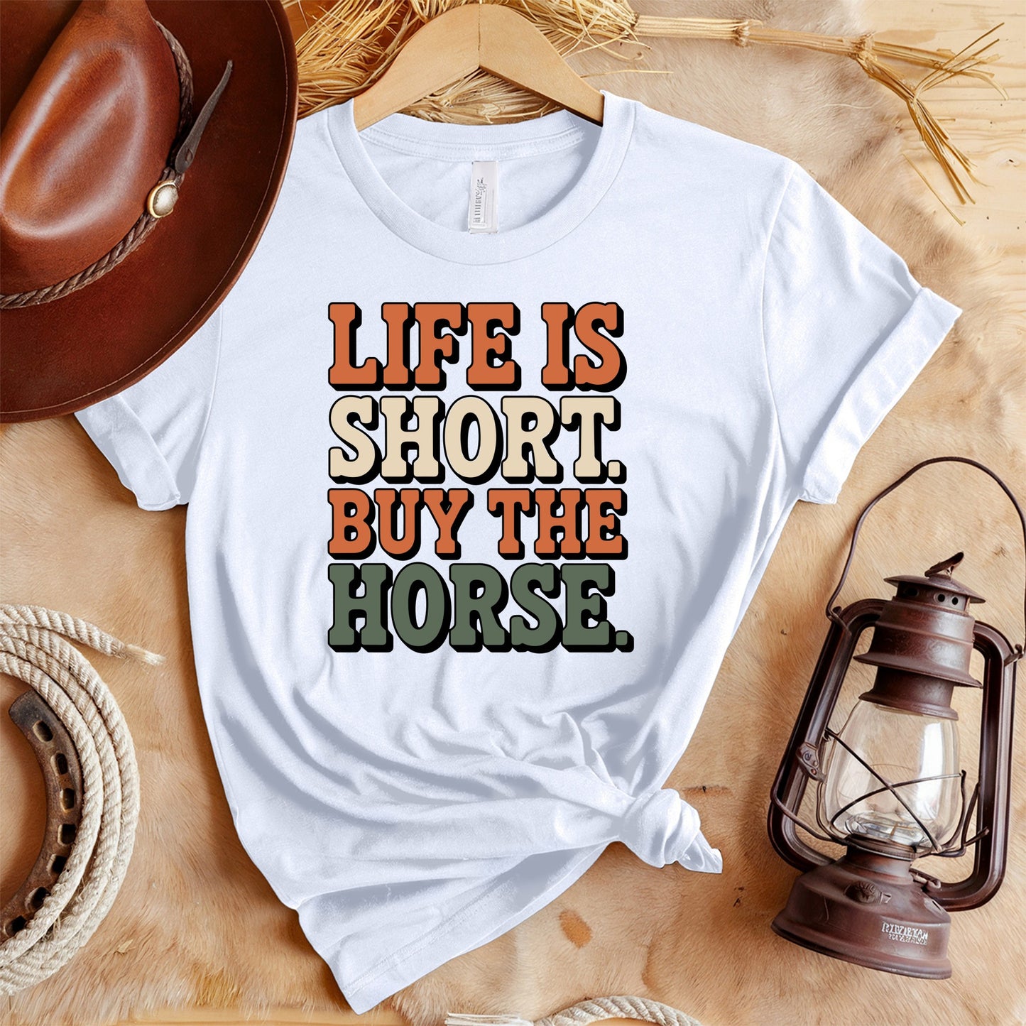Life Short Buy Horse T-Shirt