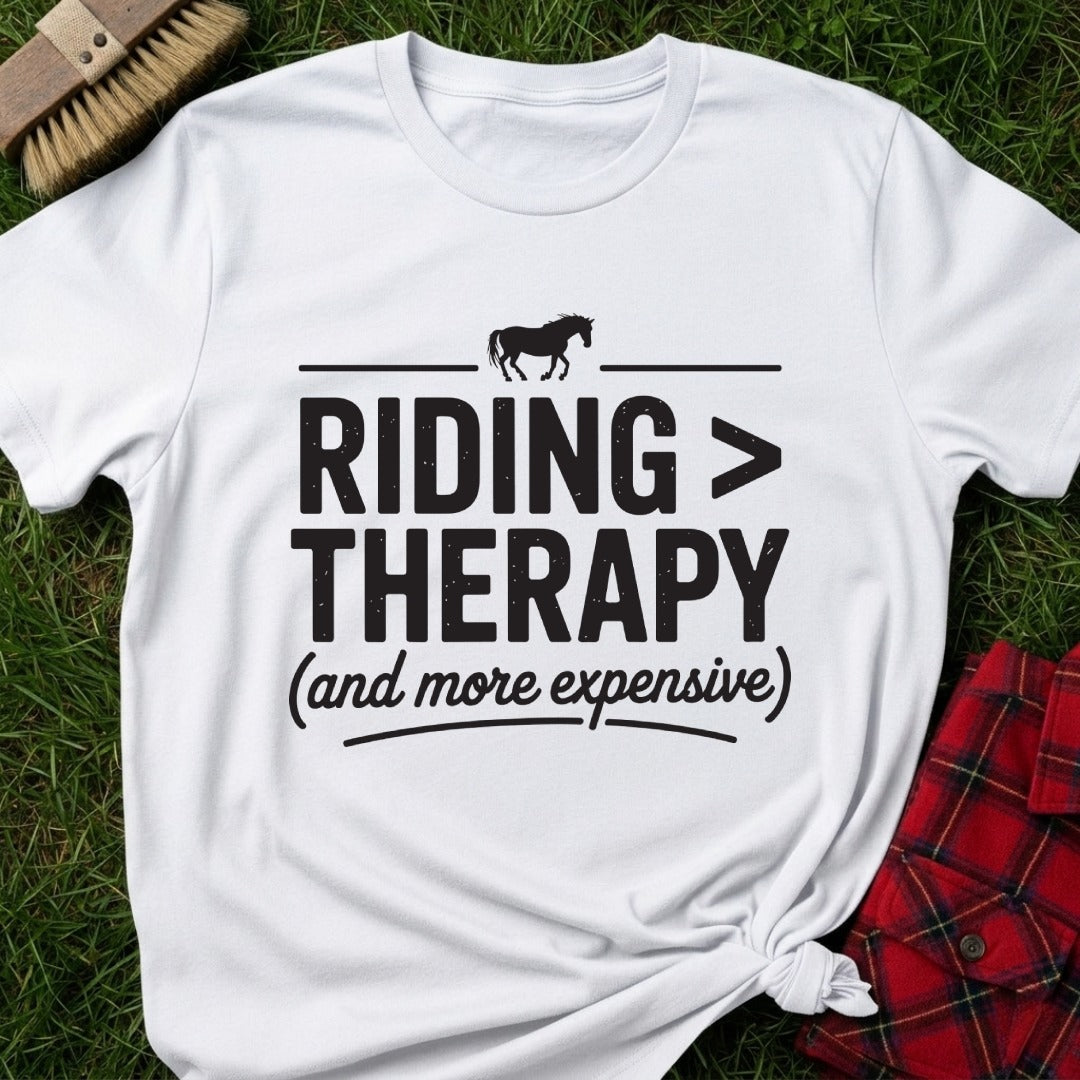Riding Is Therapy T-Shirt