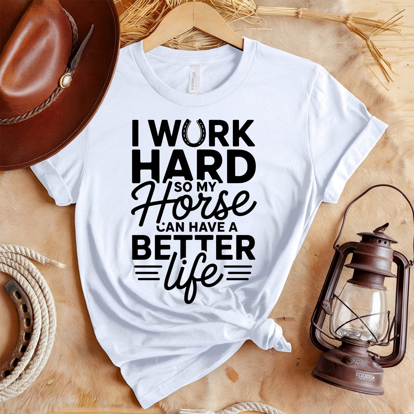 Work Hard Horse T-Shirt