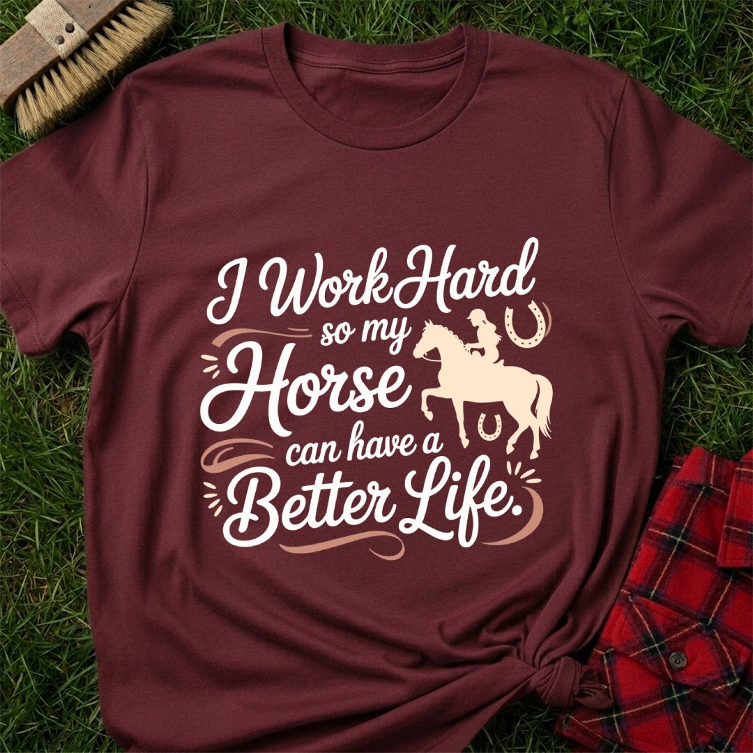 Work Hard Horse T-Shirt