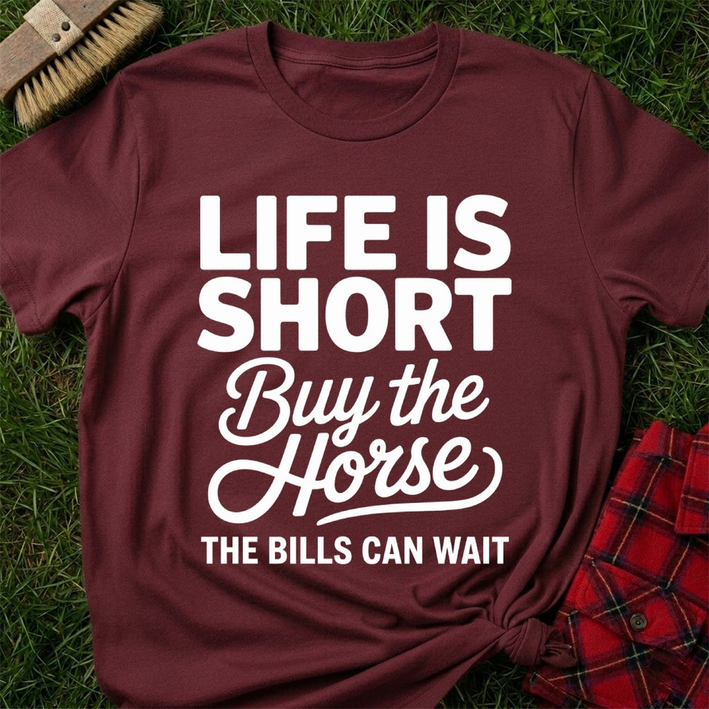 Horse Over Bills T-Shirt